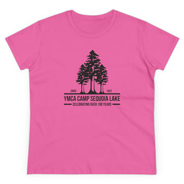 Sequoia Giant Trees - Women's Midweight Cotton Tee